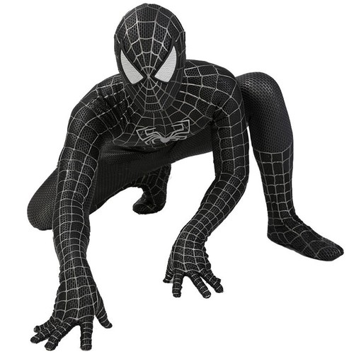 Black spiderman costume - spiderman,