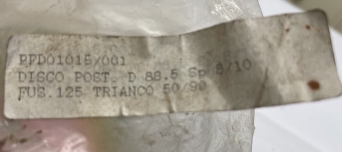 Trianco combustion head 90 - combustion,