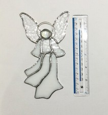 Stained Glass Angel. Sun