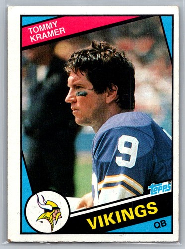 Tommy kramer 1984 topps - 1984,