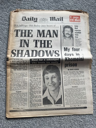 Vintage daily mail newspaper - vintage,