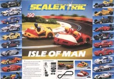 Scalextric 1990 isle man - 1990, man'
