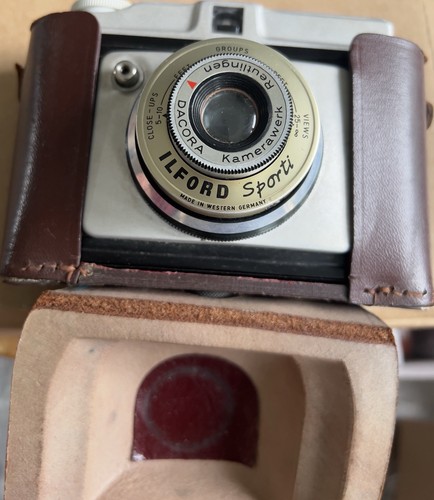 Vintage ilford sporti camera - vintage,