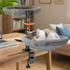 Adjustable Cat Hammock Desk