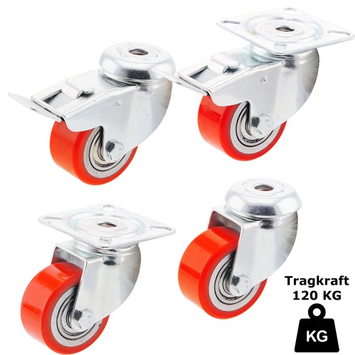 Polyurethane caster mm - Ø, 50