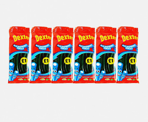 Dexter blue raspberry pencils - blue,