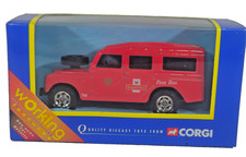 Corgi Diecast Model No 57902 Land Rover Royal Mail Postbus Color Red Orignal Box