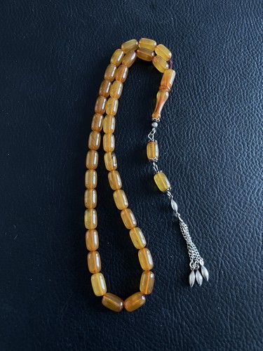 Baltic amber beads - amber,
