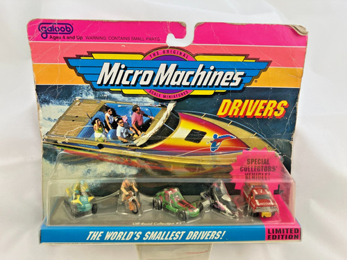 Micro machines drivers - machines,