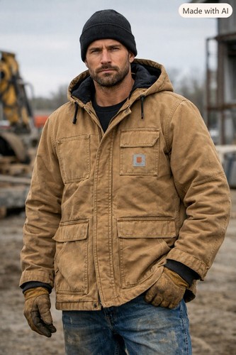 Carhartt siberian parka - parka, size
