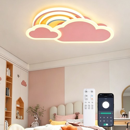 Pink ceiling light rainbow - pink,