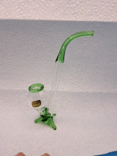 Bohemian blown glass port wine - port,