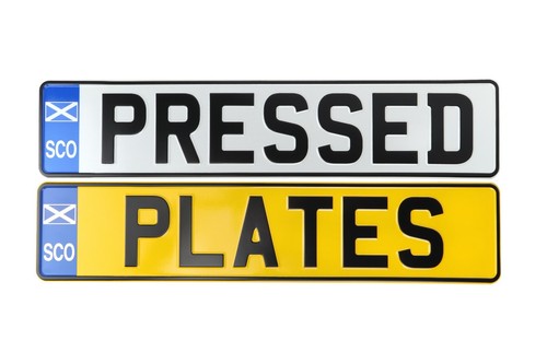 Pressed metal number - 2x,