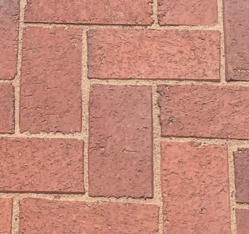 Pack 65mm red clay driveway - red,