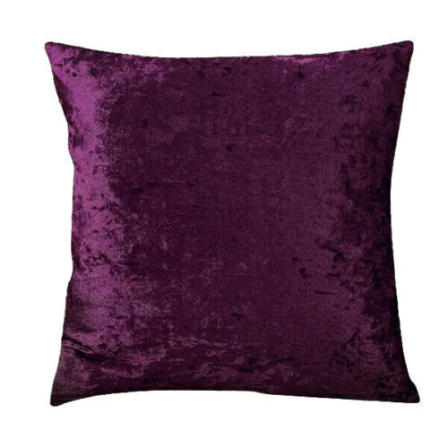 Crushed velvet cushion - cushion, covers