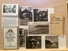 6 Vintage Postcards St Just In