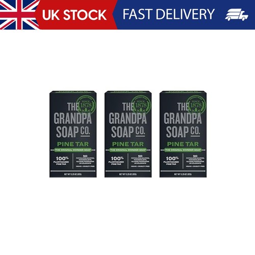Grandpa pine tar bar soap - grandpa's,