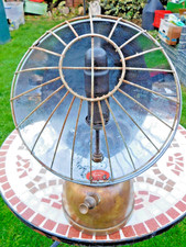 RARE VINTAGE BIALADDIN FIRE BOWL HEATER/BIALADDIN BOWL RADIATOR, GOOD CONDITION.