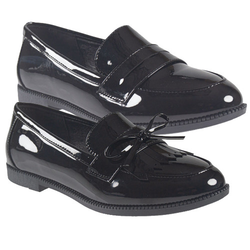 Ladies loafers shoes slip - ladies,