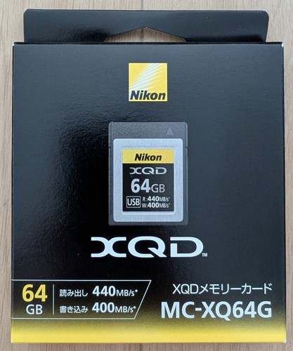 Nikon xqd memory - card, 64gb