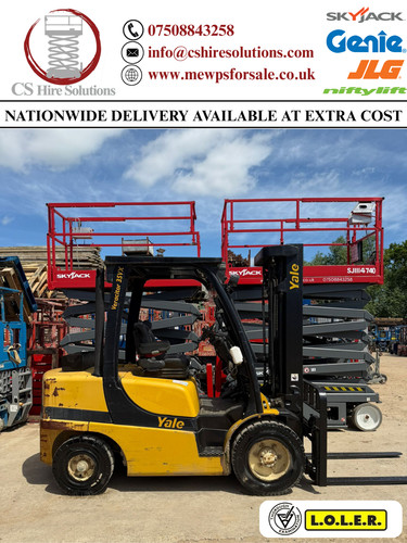 2015 yale gdp35vx - yale, forklift