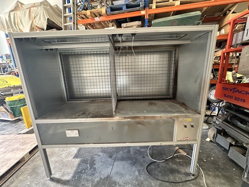 Spray booth long 1 8m - spray, x