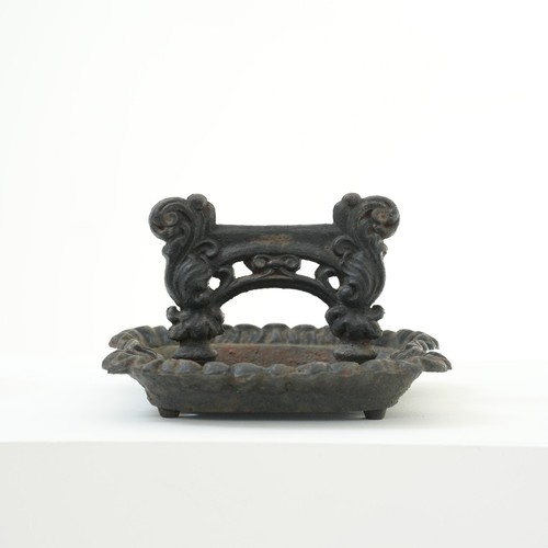 Victorian cast iron boot - cast,
