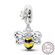 Bee Charm For Bracelets S925 Sterling Silver