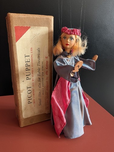 Vintage 1950 picot puppet - vintage,