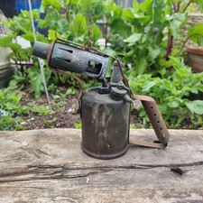 Vintage Optimus 411 Blowtorch – Swedish Brass Paraffin Blow Lamp