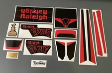 Raleigh Street Wolf Decal Set 
