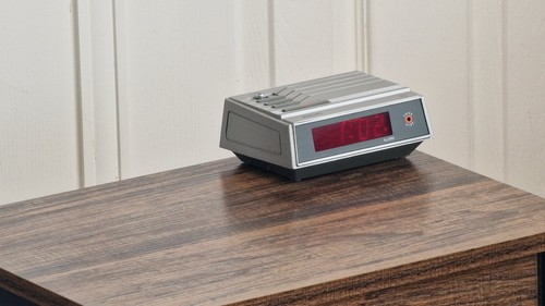 Philips electronic alarm - philips, clock