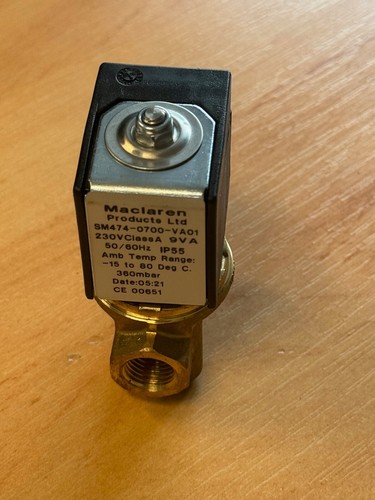 Maclaren power flue solenoid - maclaren,