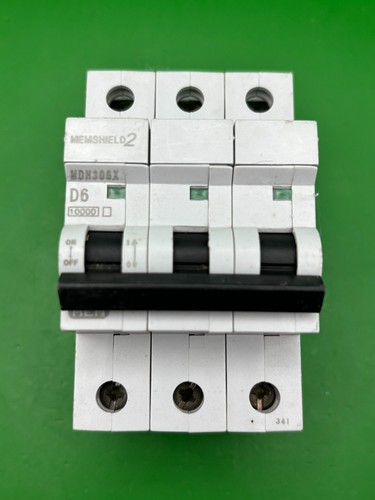Mem mdh306x phase mcb - 6a, 3