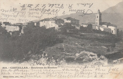 Carte postale castellar - carte,