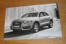 Audi Q3 Brochure 2011 - 2.0 TDI 2.0 TFSI Quattro - S Line & SE