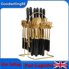 24-piece Modern Gold+Black 410