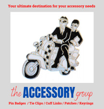 Sew on Iron on Patch Scooter