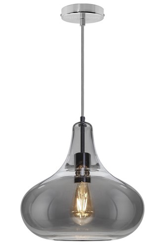 Modern smoky grey glass - grey,