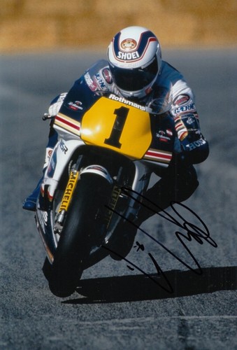 Wayne gardner hand signed - wayne,