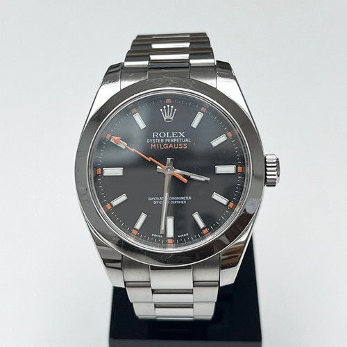 Rolex milgauss 116400 - rolex, black