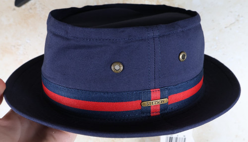Stetson classic band pork pie - band,