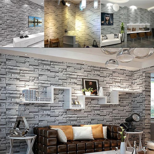 Realistic brick effect - 3d,