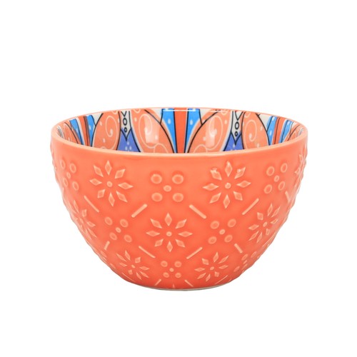 Orange ceramic bowl - bowl, 320ml