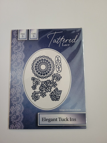 Tattered lace die set - of, 5