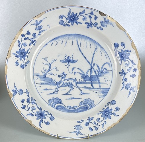 Large english delft 18thc - english,