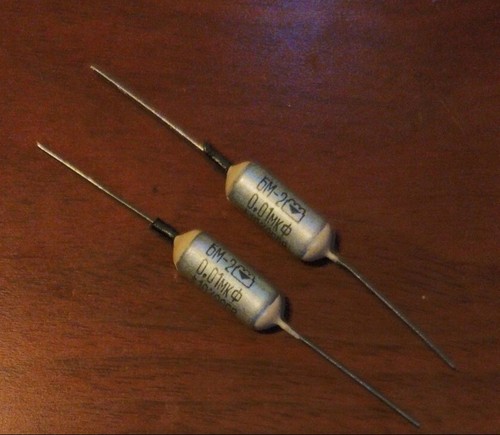 Nos 01uf paper - 2, 0.01uf