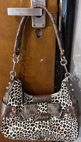 Guess leopard print - leopard, fur