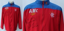 2011-12 Allan McGregor Worn & Signed Rangers Training Jacket with COA (24754)
