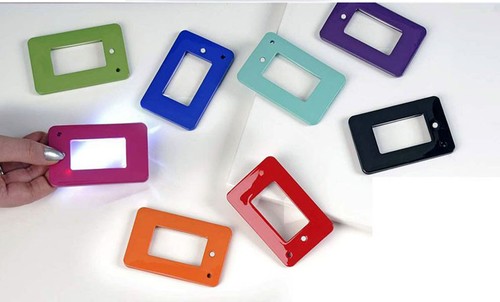 Pocket reading card led